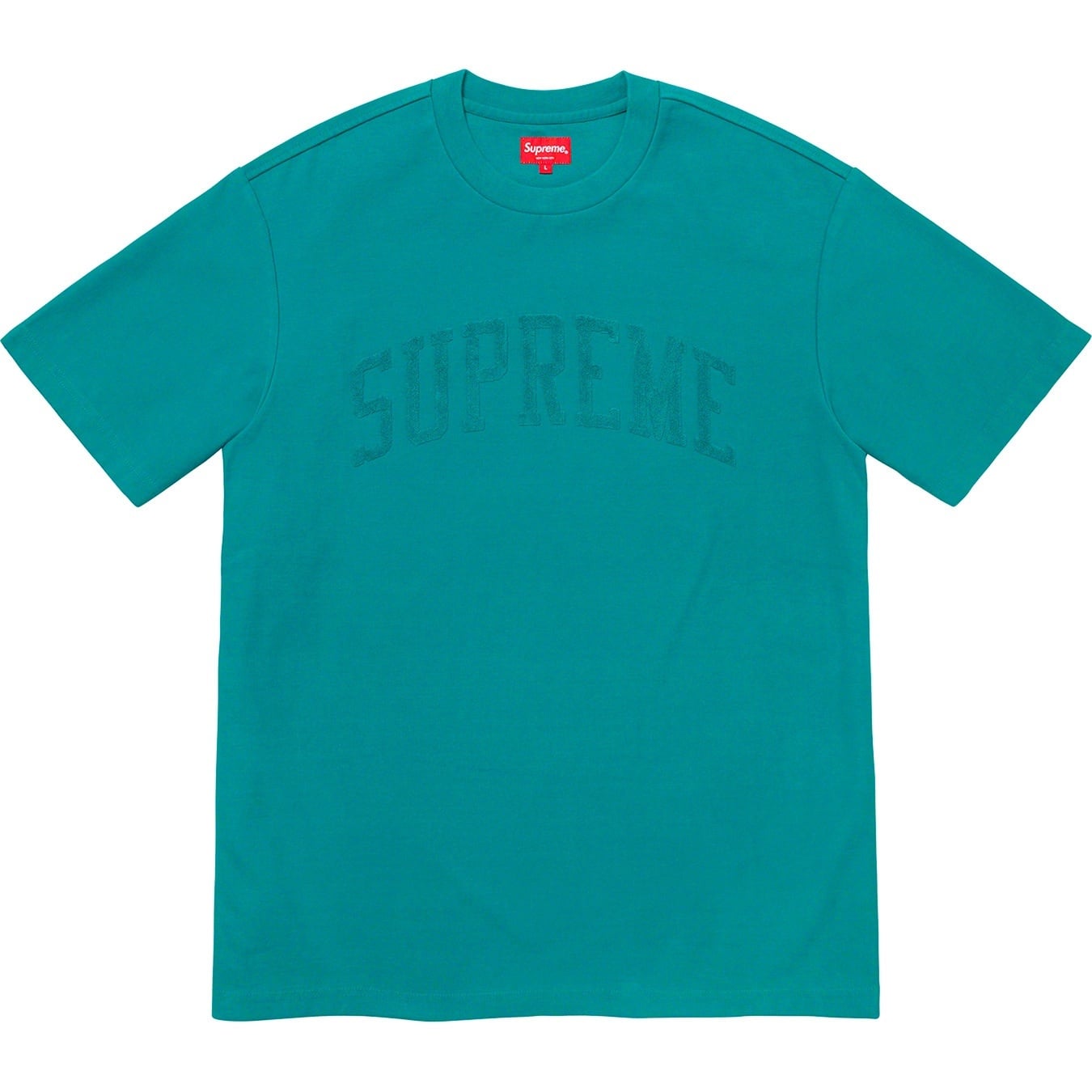 Chenille Arc Logo S/S Top view 3